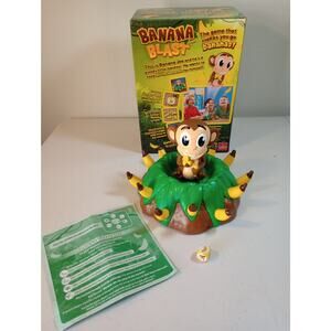 2019 Banana Blast Pull The Bananas Until The Monkey Jumps Game Goliath Complete
